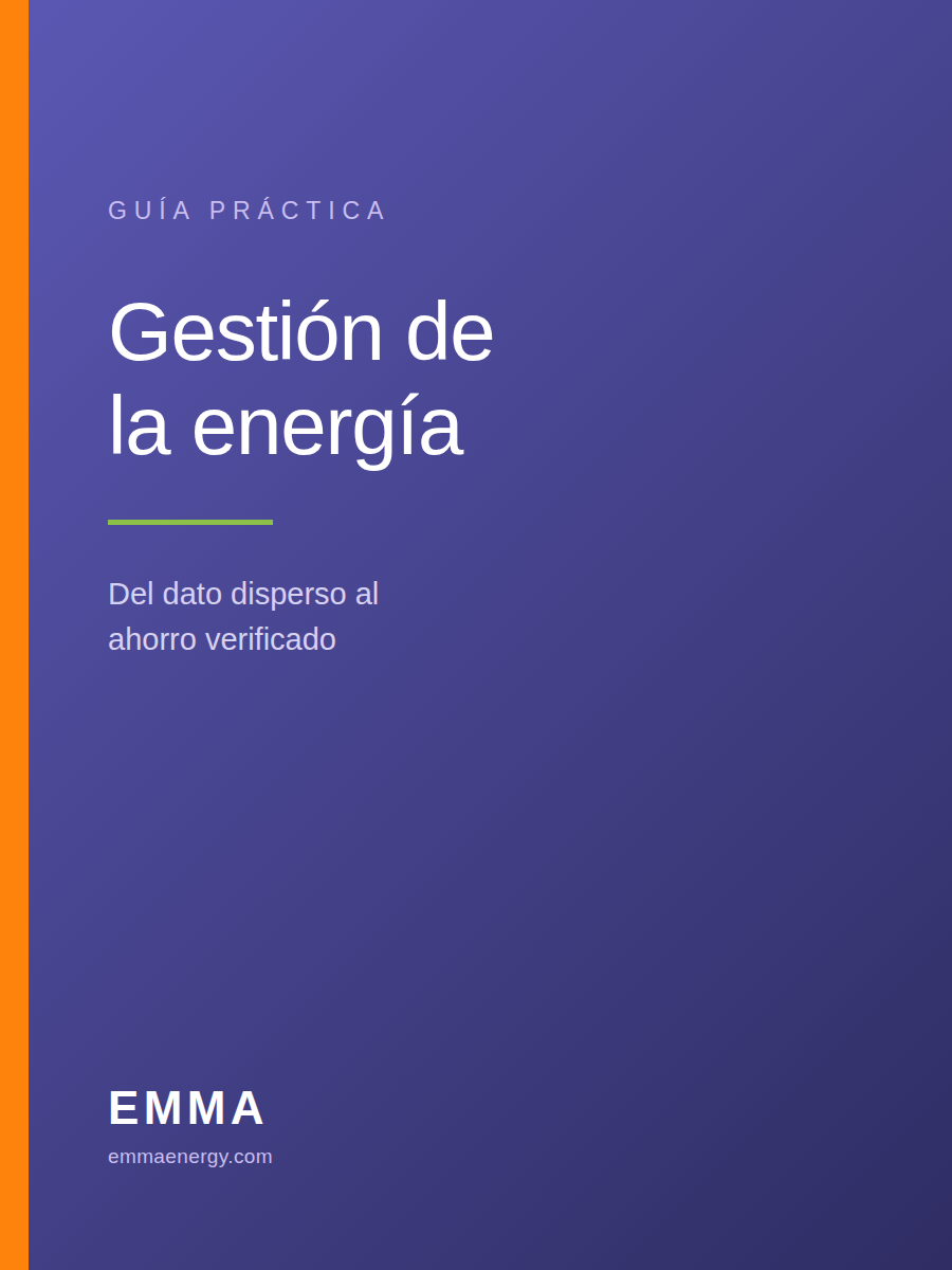 Portada de la guía de gestión de la energía